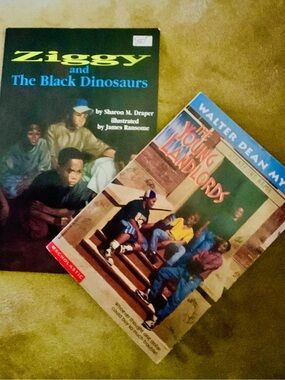 Ziggy and The Black Dinosaurs & The Young Landlords - Two Paperback Books 📚
